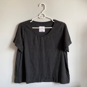 Jamie + The Jones “The Staple…” Tee in Black